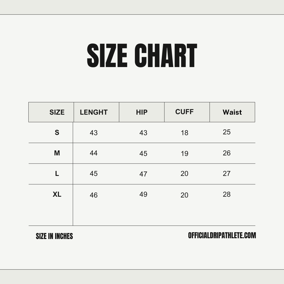 esc size chart image